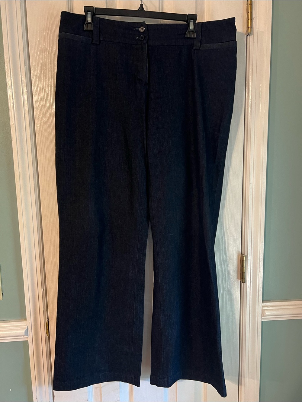 Focus 2000 Dark Blue Flare Women's Jeans